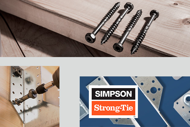 Simpson Strong-Tie vis SSH connecteurs bois