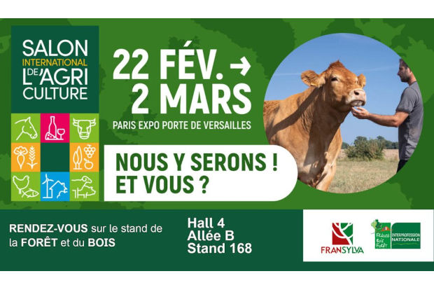 La filire fort-bois au Salon de l'Agriculture 2025